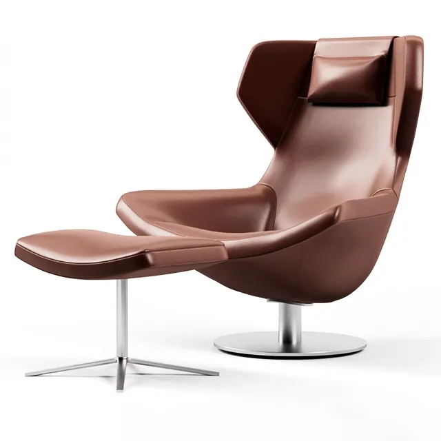 furniture - B&B Italia Metropolitan Chair 04 3D Model