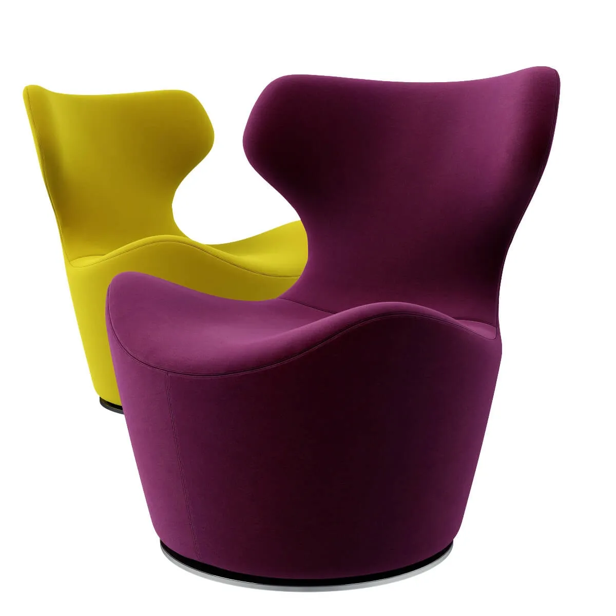 furniture - B&B Italia Piccola Papilio Chair 3D Model