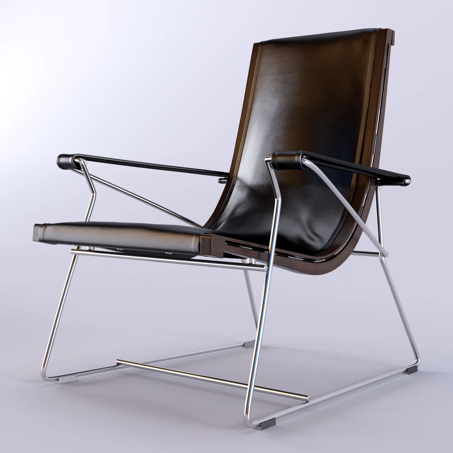 furniture - B&B Italia Poltrona chair 07 3D Model