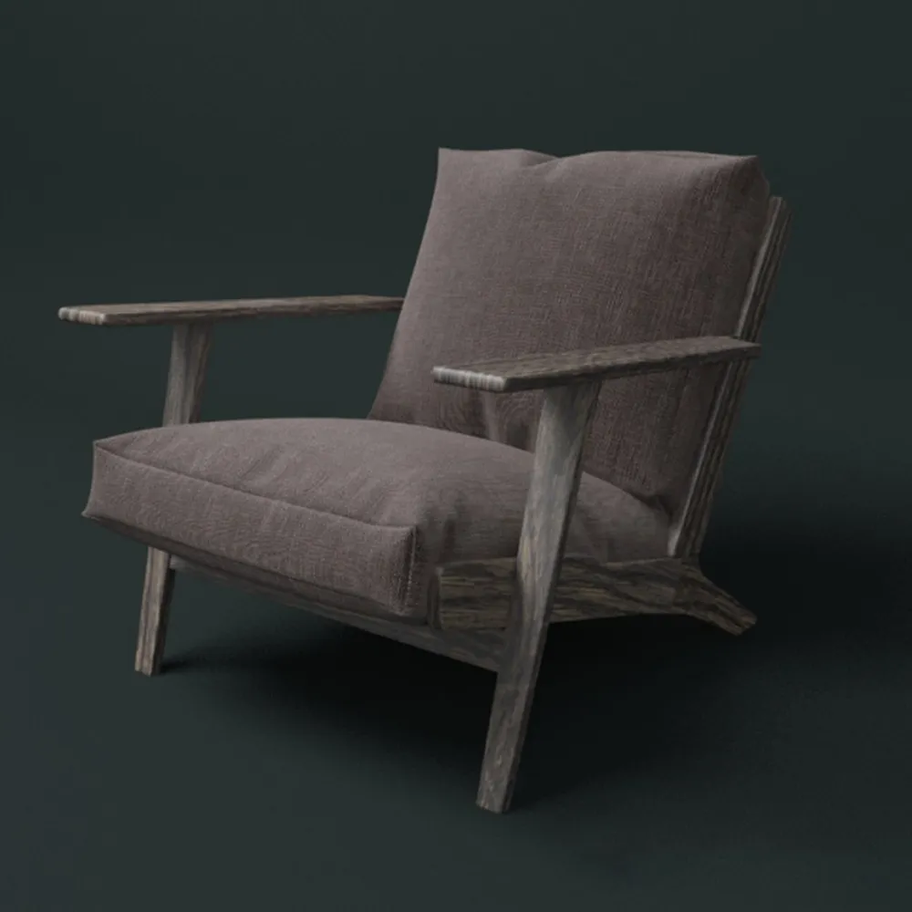 furniture - Beautiful armchair 3D Model
