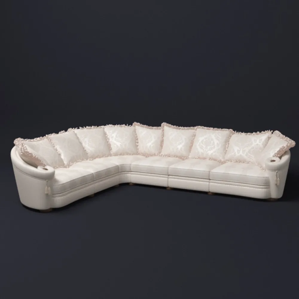 furniture - Beautiful corner sofa 3D Model