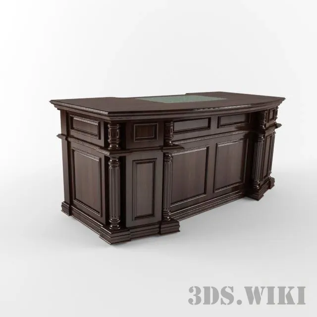 furniture - Beautiful desktop 3D Model