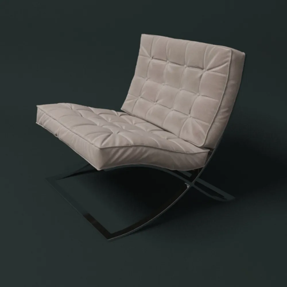 furniture - Beautiful modern armchair 3D Model