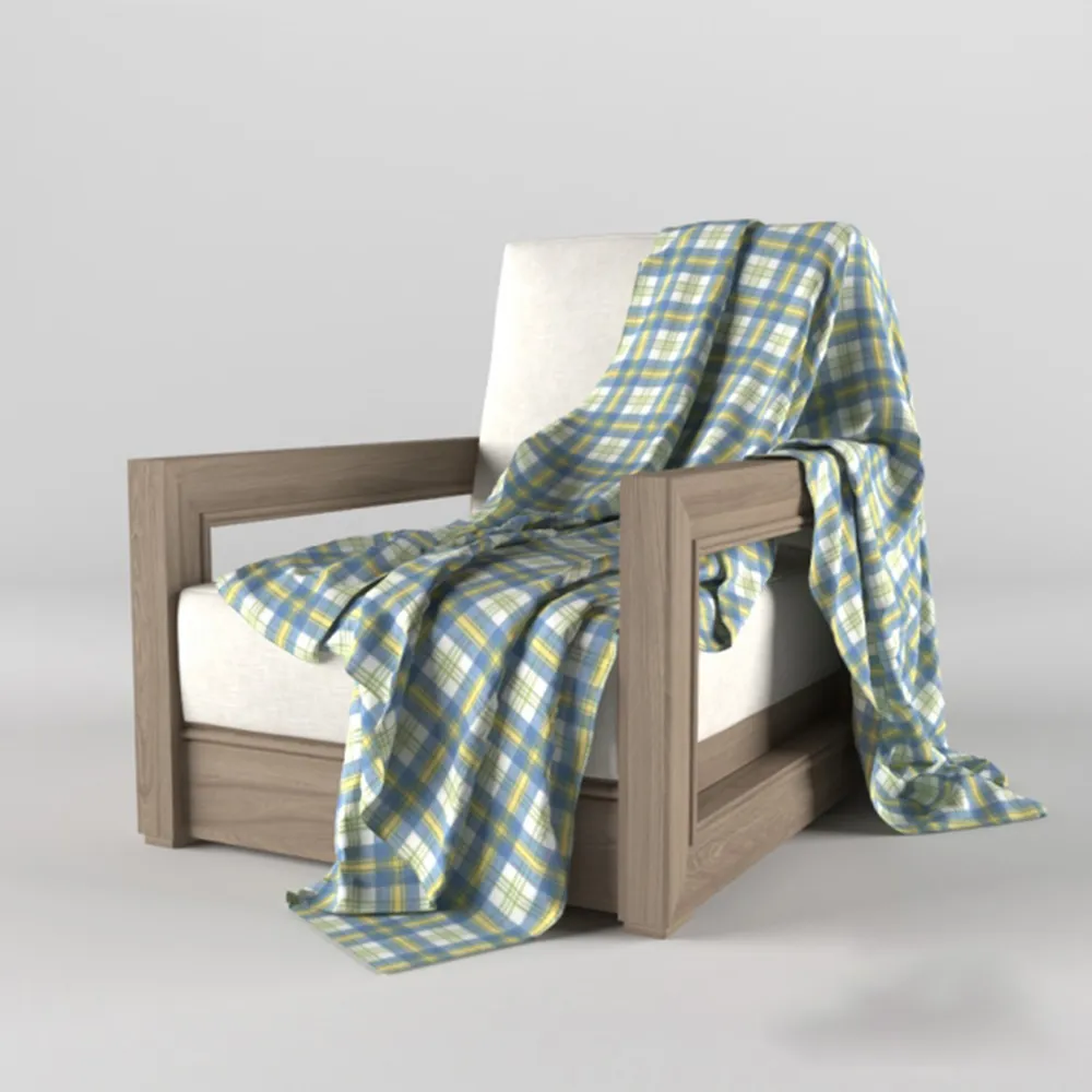 furniture - Beautiful modern Costa Lounge armchair 3D Model