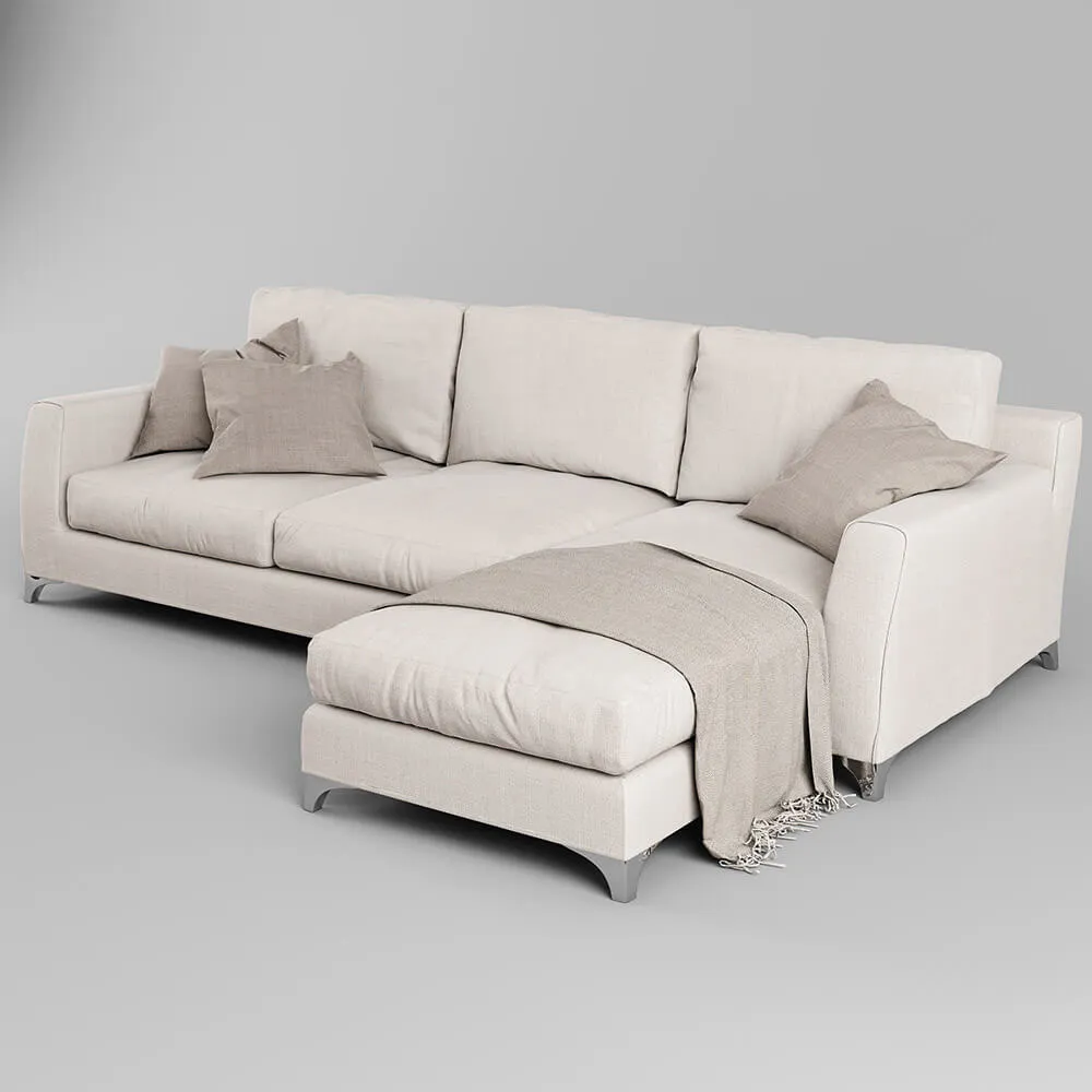 furniture - Beautiful modern sofa 3D Model