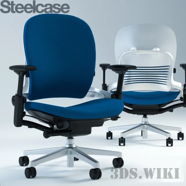 furniture - Beautiful Office Chairs SteelCase 3D Model
