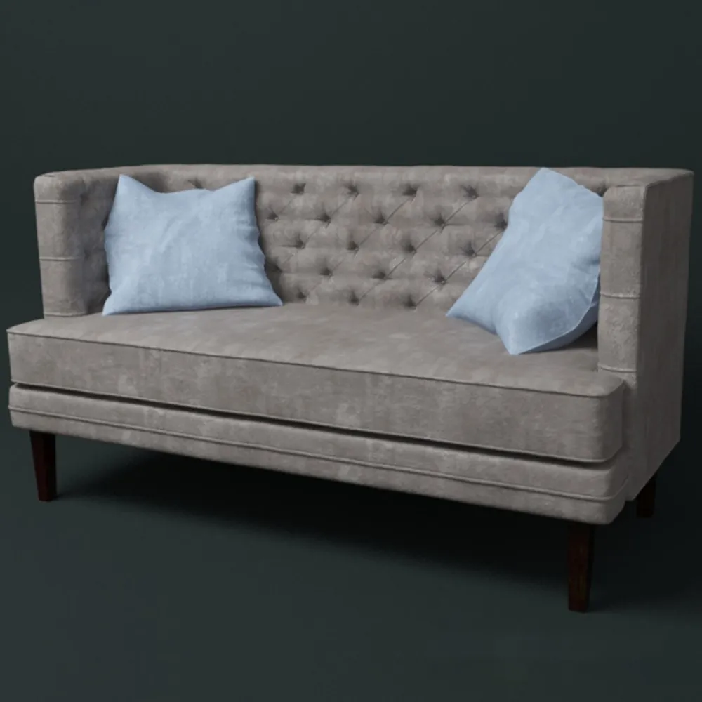 furniture - Beautiful sofa 3D Model