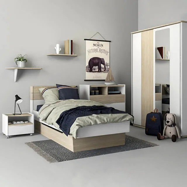 furniture - Bed 05 3D Model