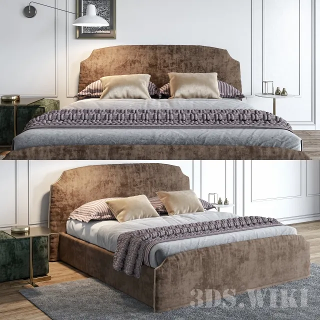 furniture - Bed 3D Model