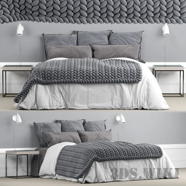 furniture - Bed 3D Model