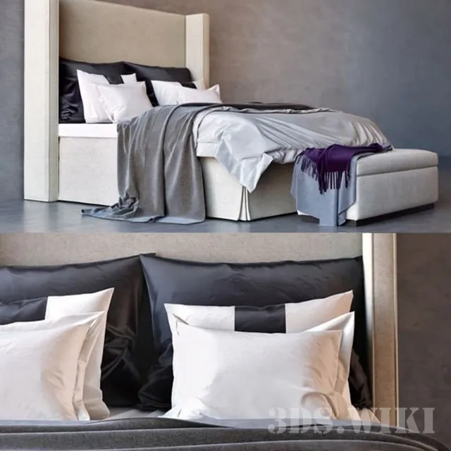 furniture - Bed 3D Model