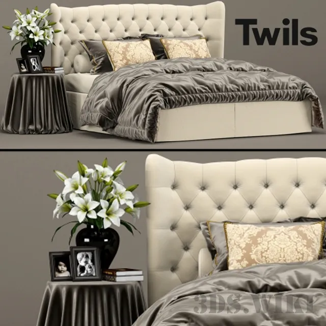 furniture - Bed 3D Model