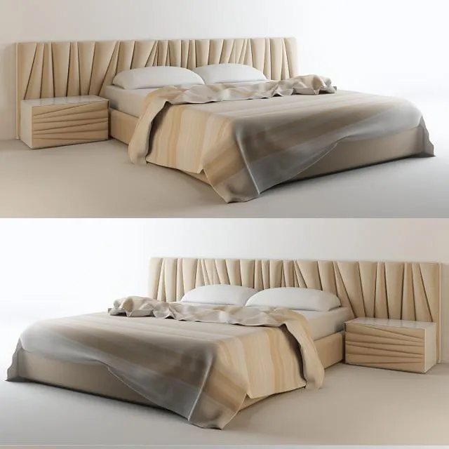 furniture - Bed 467 3D Model