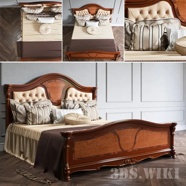furniture - Bed Carvelli Bellagio 3D Model
