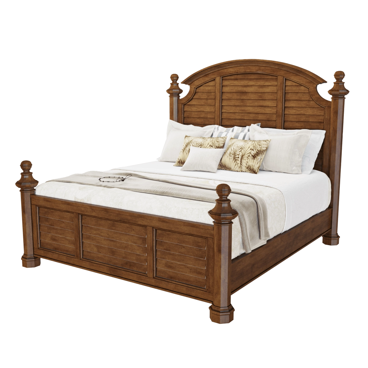 furniture - Bed Charlestown 3D Model