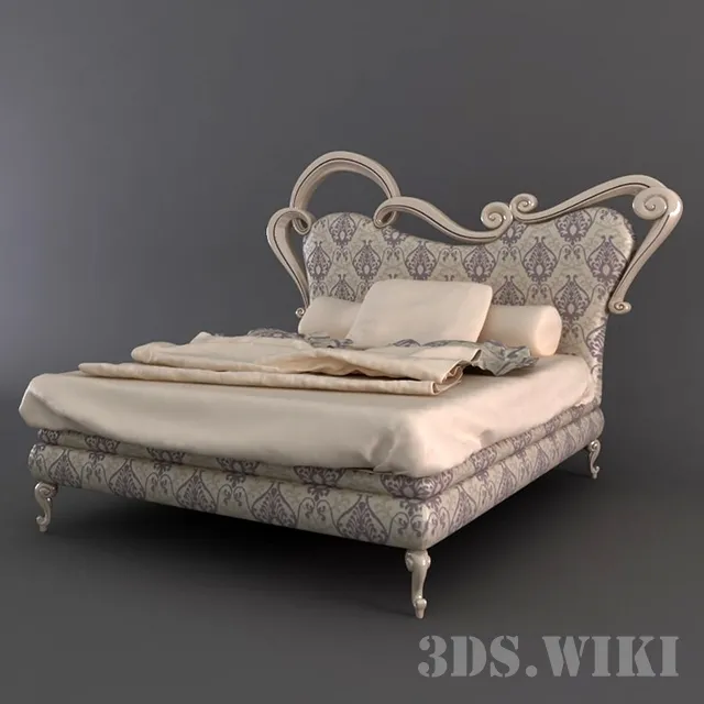 furniture - Bed Ciac Mon Amour 3D Model