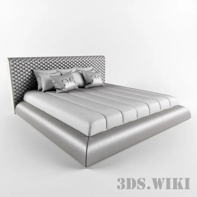 furniture - Bed CORNELIO CAPPELLINI OF INTERIORS GARY.5200 3D Model