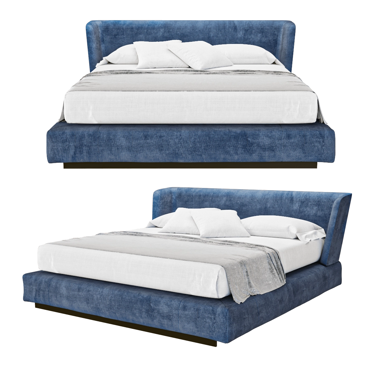 furniture - Bed Creed 3D Model