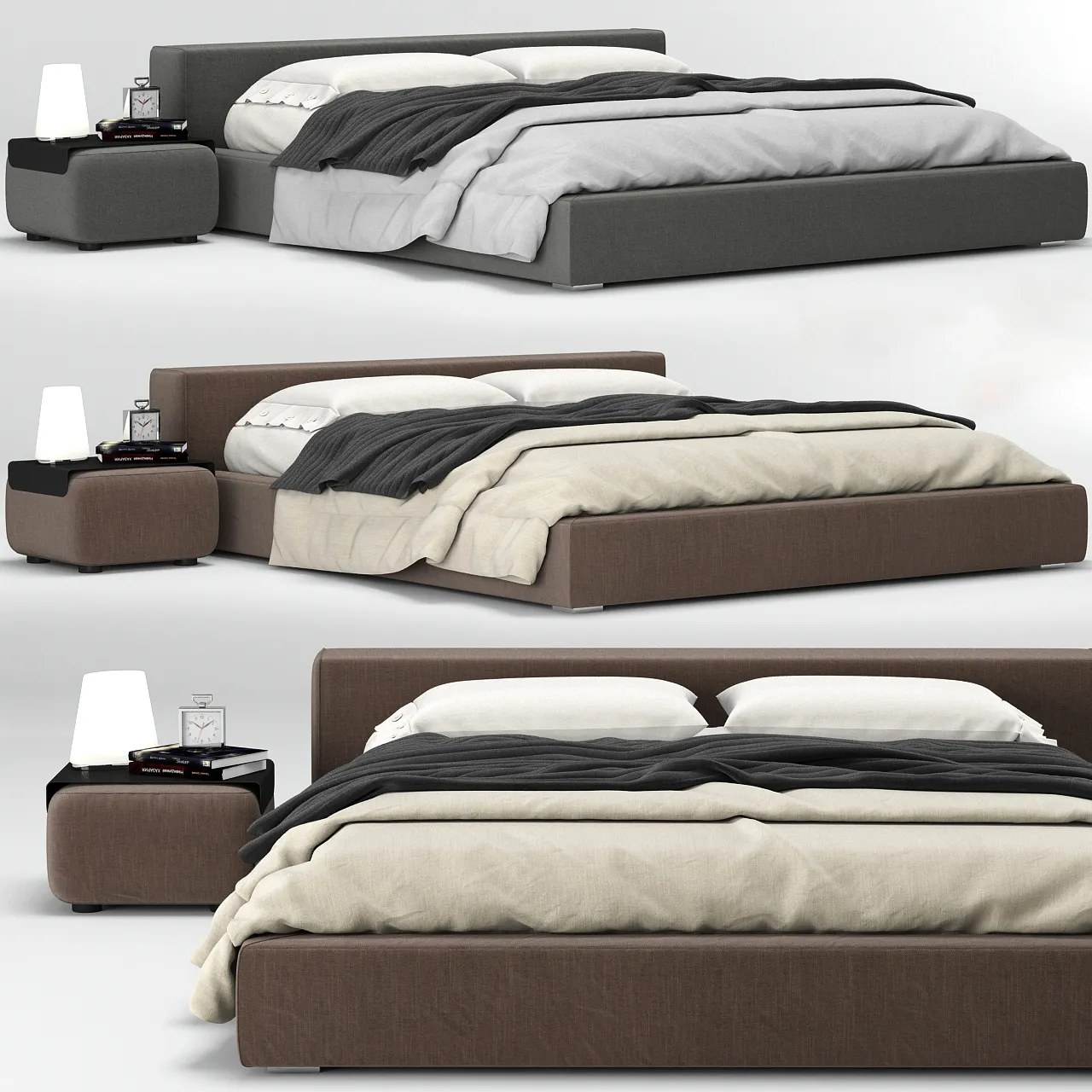 furniture - Bed Desiree 24 3D Model