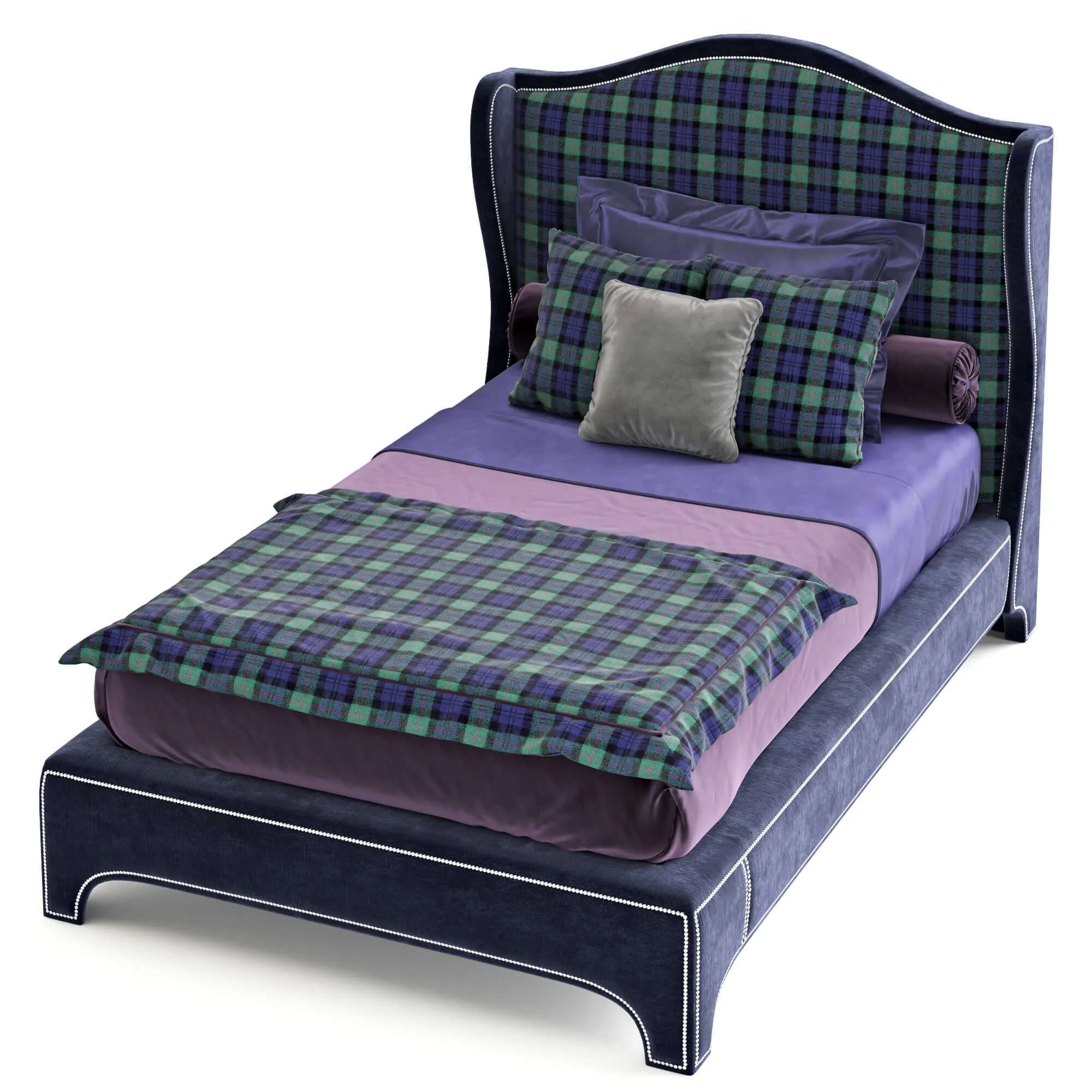 furniture - Bed Dolfi Wiliam 09 3D Model