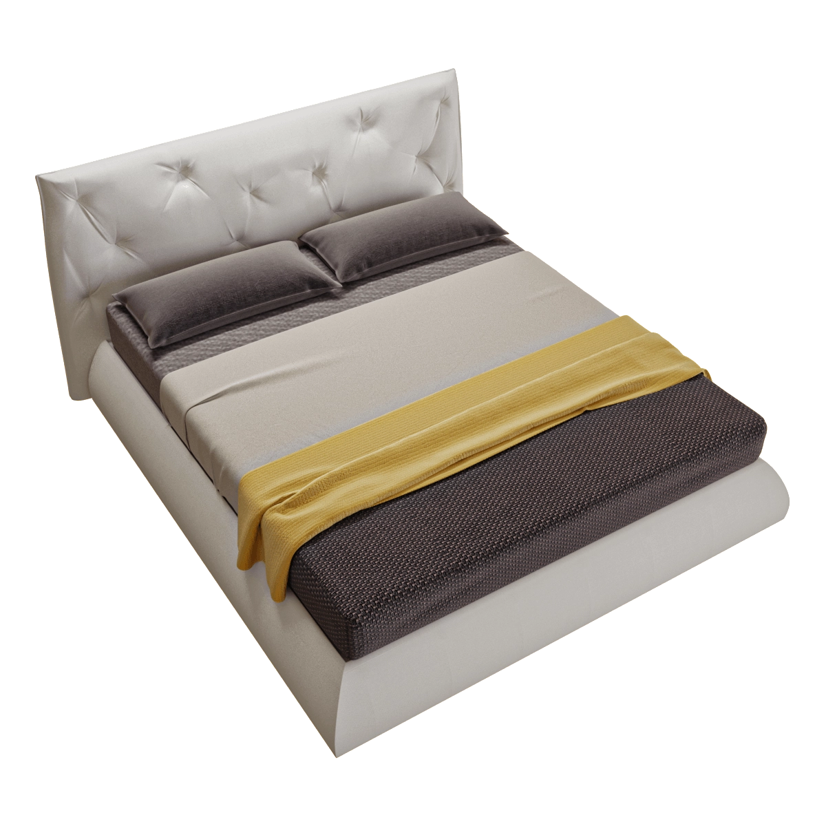 furniture - Bed Felis Lenny 3D Model