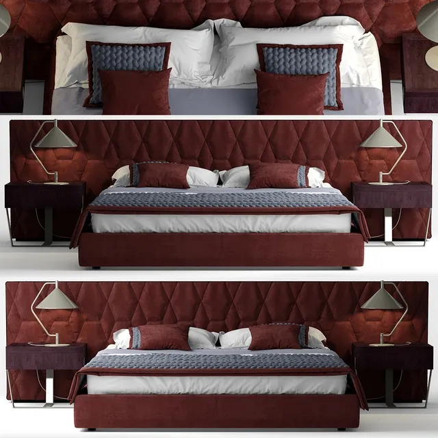 furniture - Bed from Ferris Rafauli 2 3D Model