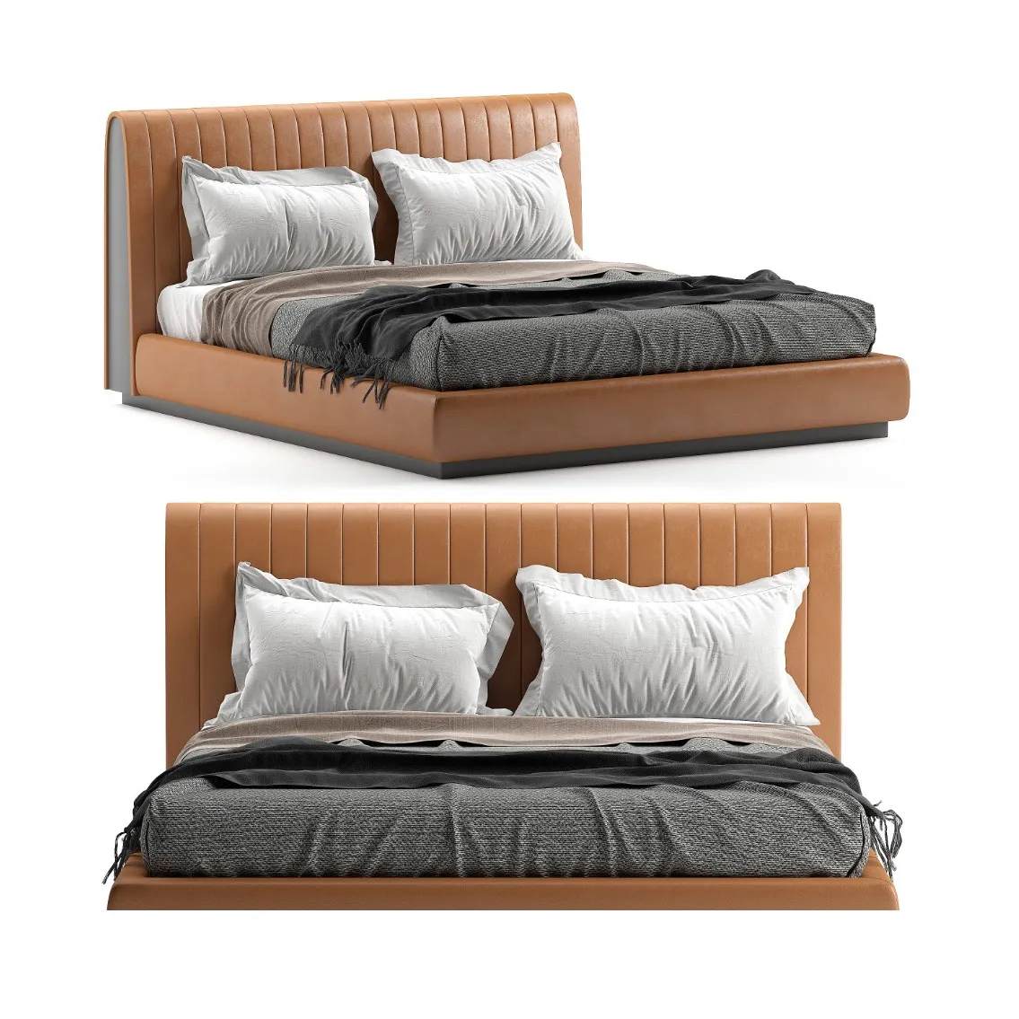 furniture - Bed Harry Laskasas 3D Model