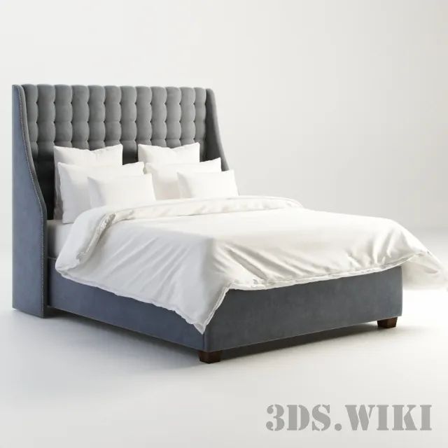 furniture - Bed HIGHLAND HOUSE Envy Headboard 3D Model