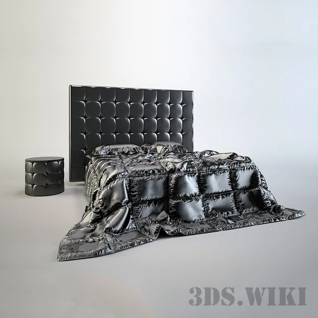 furniture - Bed Italy 3D Model