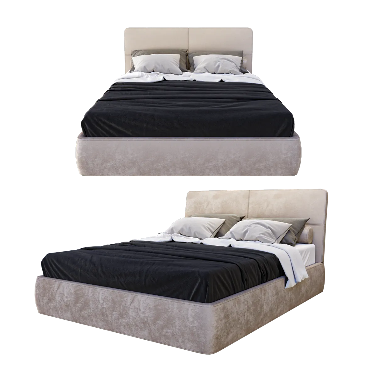 furniture - Bed Laze 3D Model