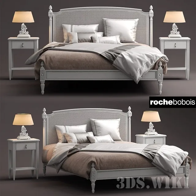 furniture - Bed LIT JOSEPHINE Roche Bobois 3D Model