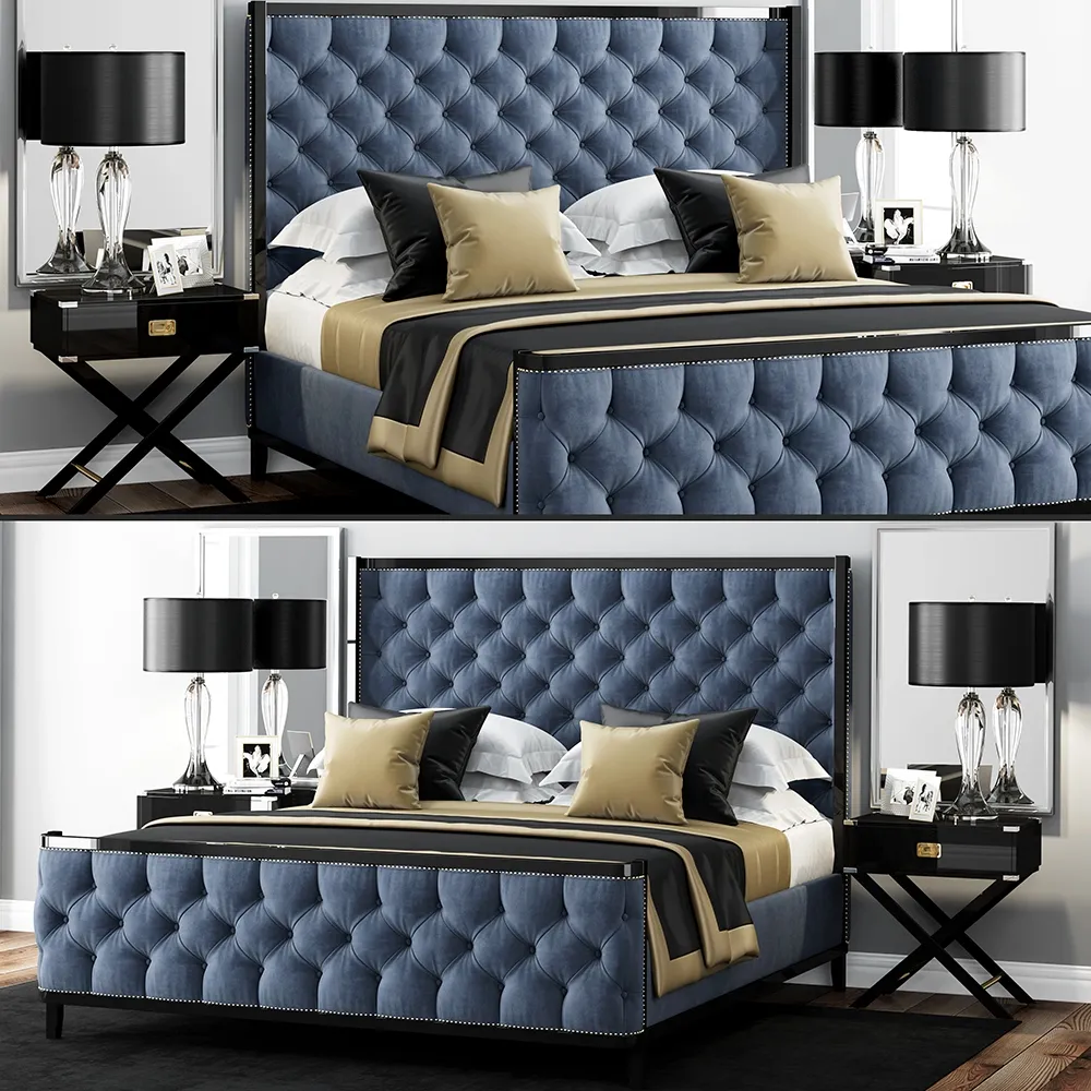 furniture - Bed LuXeo 3D Model