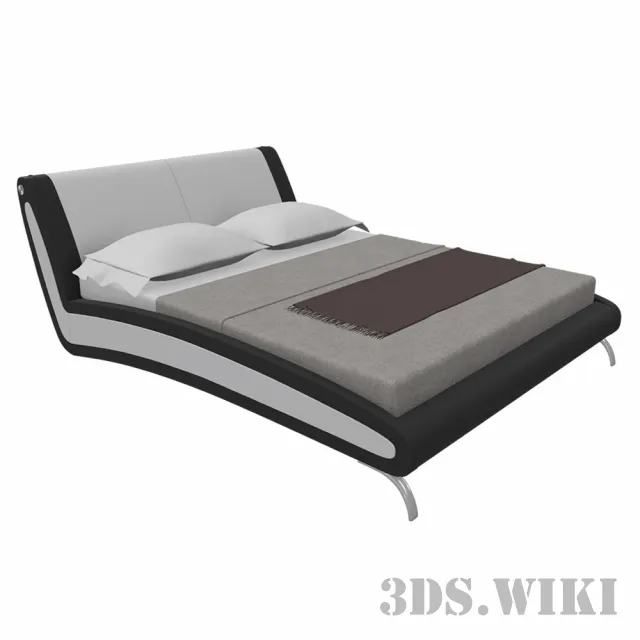 furniture - Bed Malta 3D Model