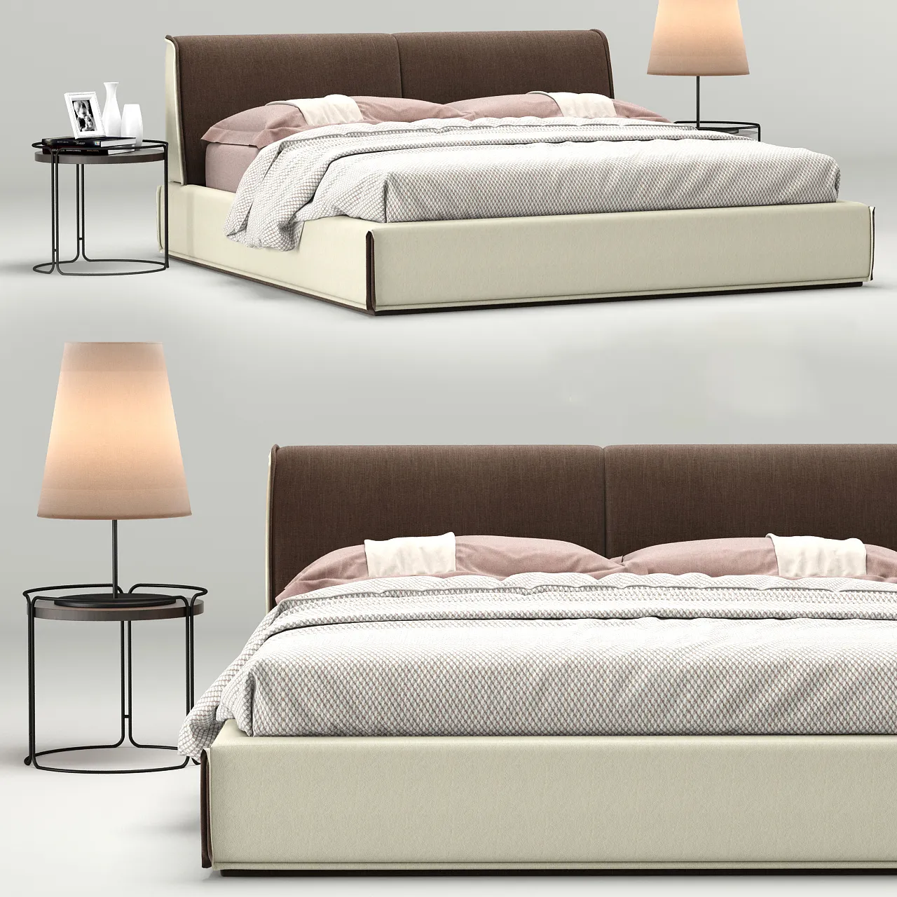 furniture - Bed Monolith Ditre Italia 3D Model