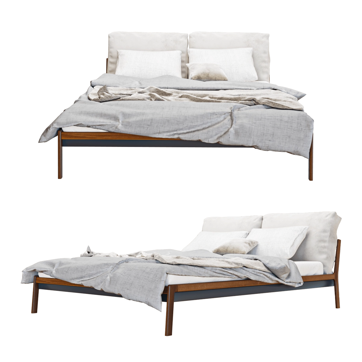 furniture - Bed More Sova 3D Model