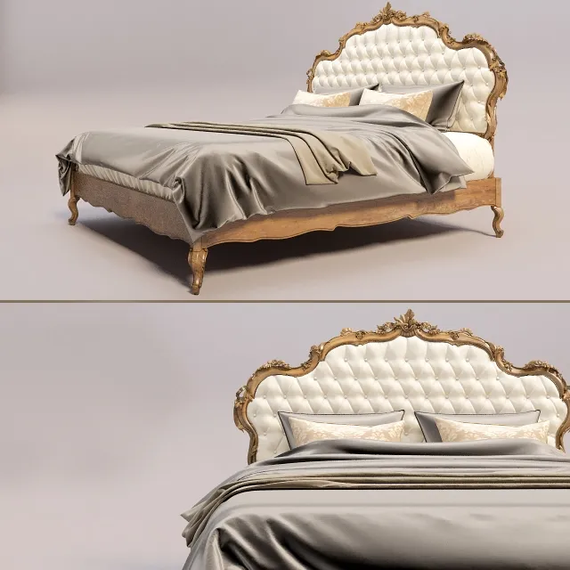 furniture - Bed Roberto Giovannini 02 3D Model