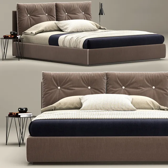 furniture - Bed Scotty 32 3D Model
