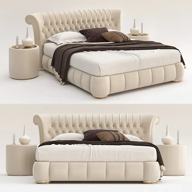 furniture - Bed Silvano Grifoni 41 3D Model