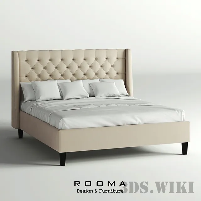 furniture - Bed Soft ROOMA Design & Furniture 3D Model
