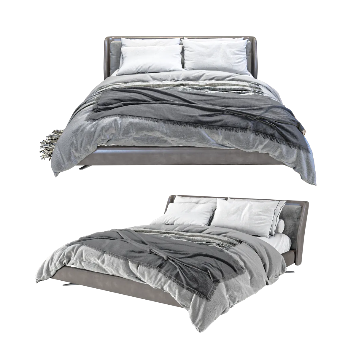 furniture - Bed Spencer 3D Model