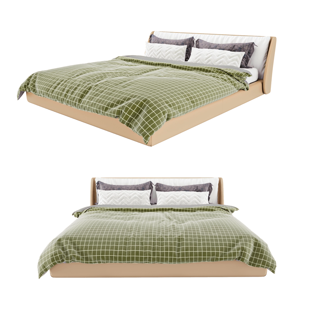 furniture - Bed Spencer 3D Model