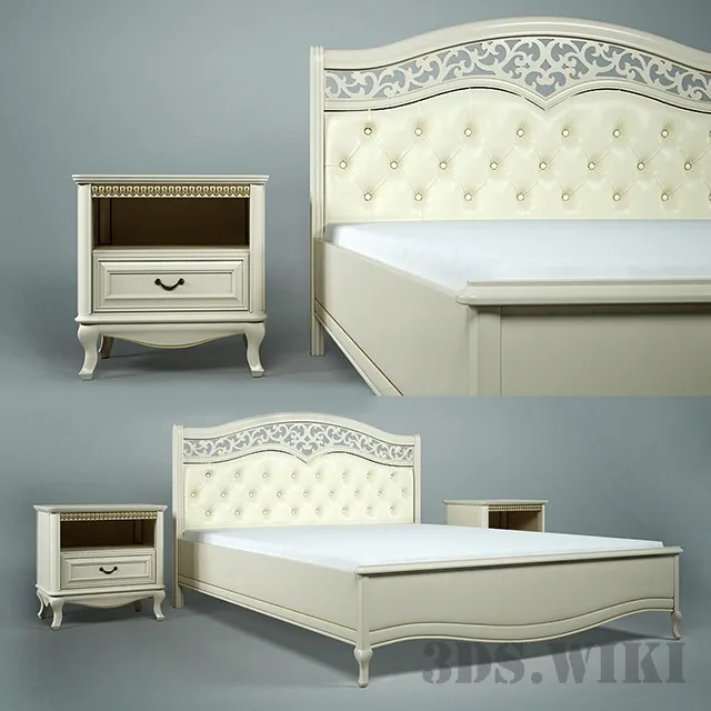 furniture - Bed Taranko Meble Verona 3D Model