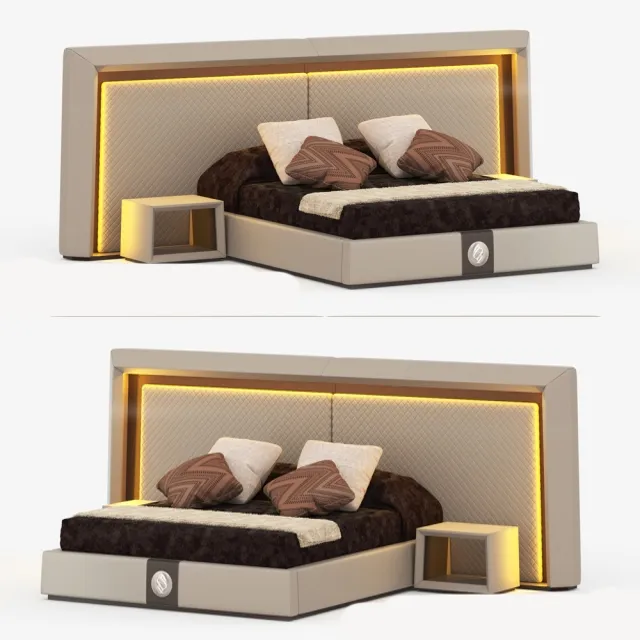 furniture - Bed tecni nova 3D Model