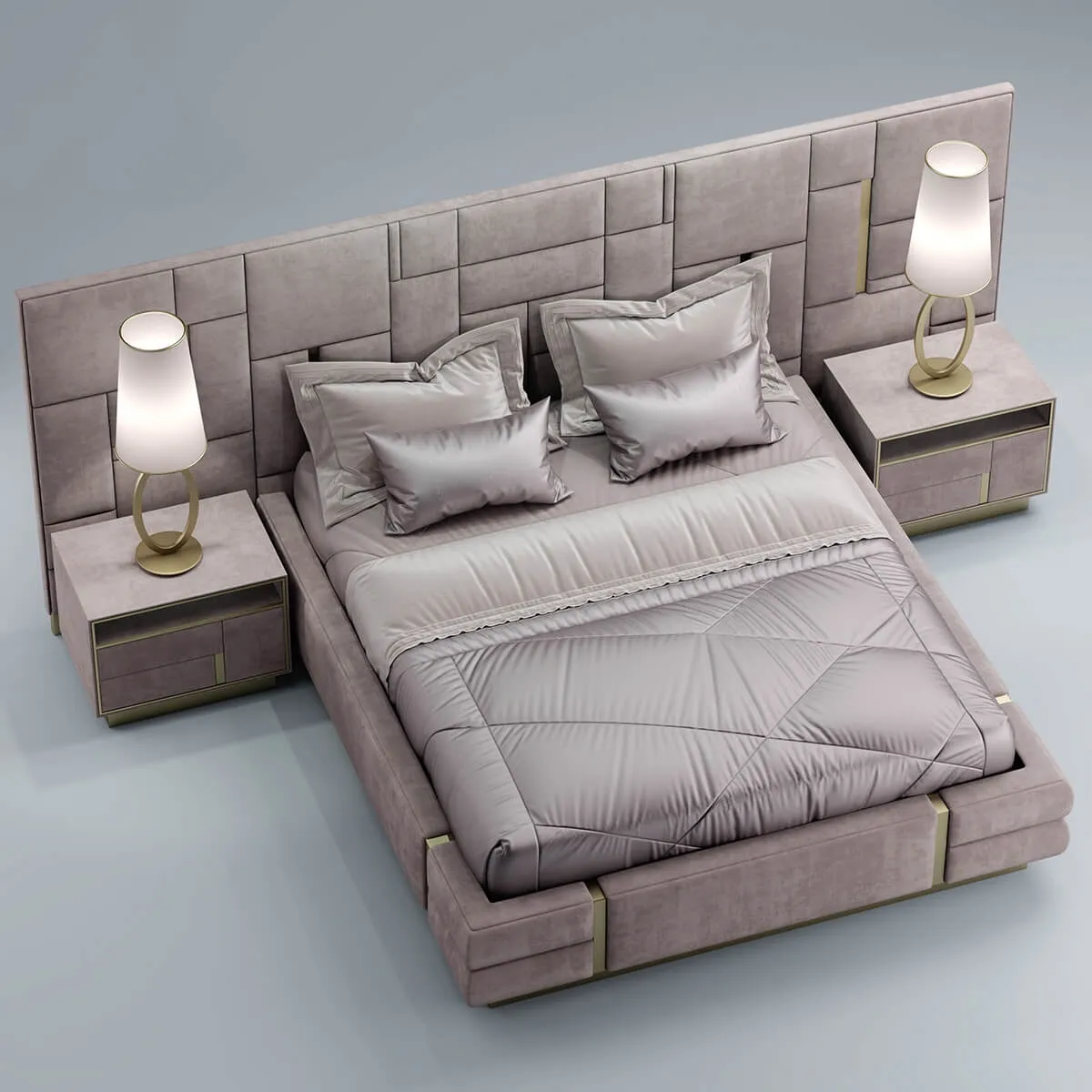 furniture - Bed visionnaire Beloved 3D Model