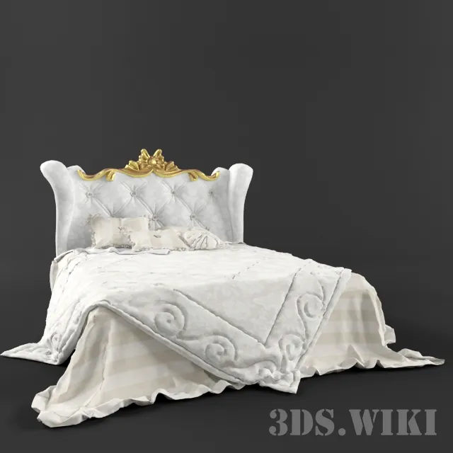 furniture - Bed VOLPI Seducenti Notti 3D Model