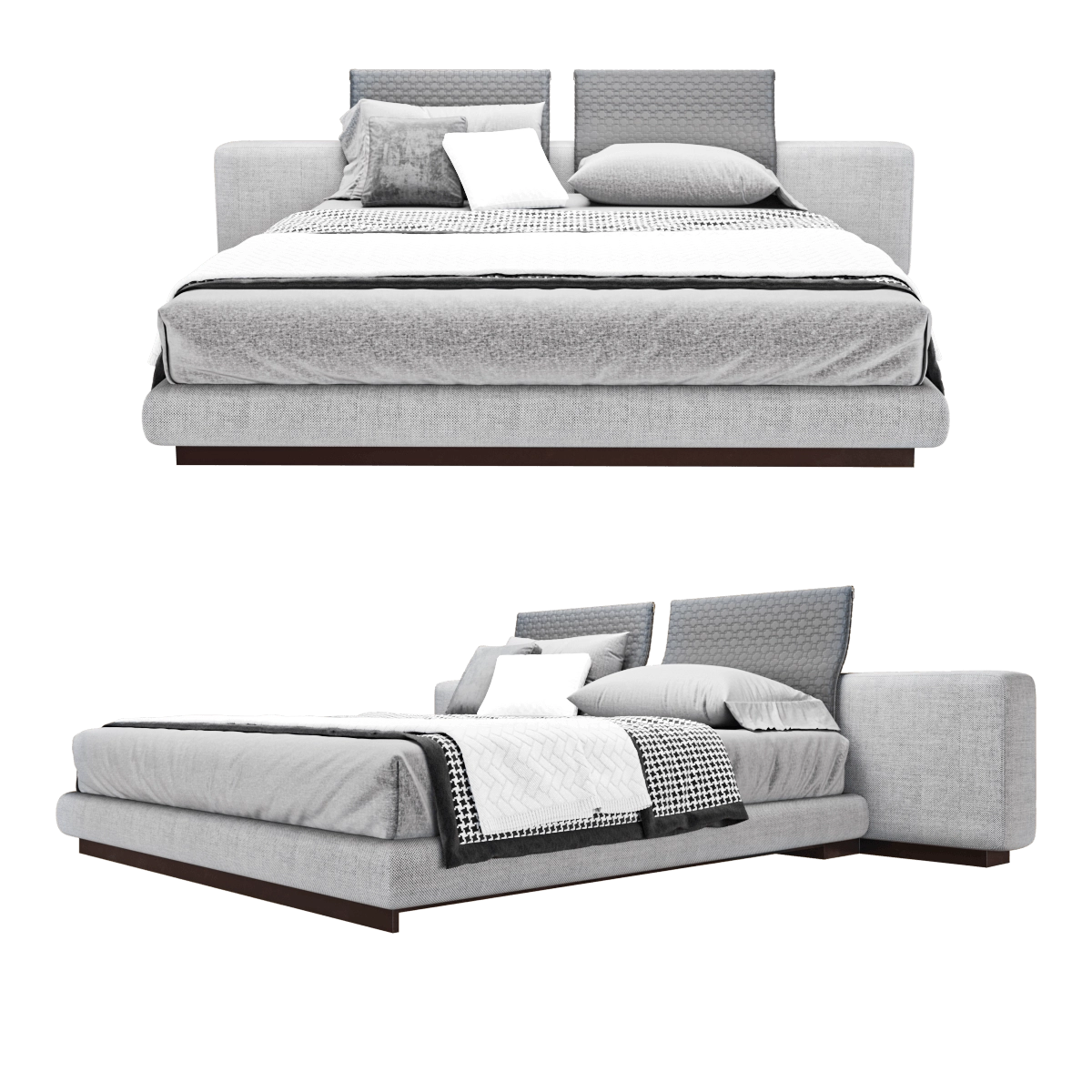 furniture - Bed Yang 3D Model