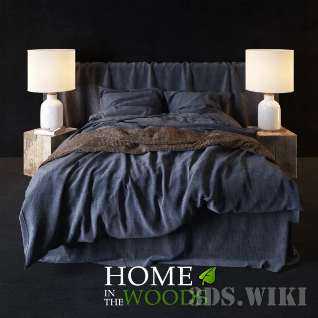 furniture - Bedroom accessories 3D Model