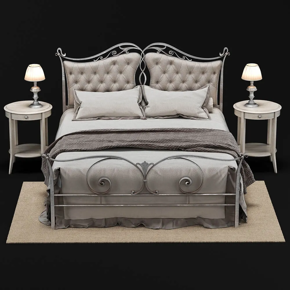 furniture - Bedroom CorteZari 3D Model