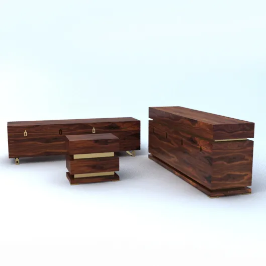 furniture - Bedroom furniture 002 3D Model