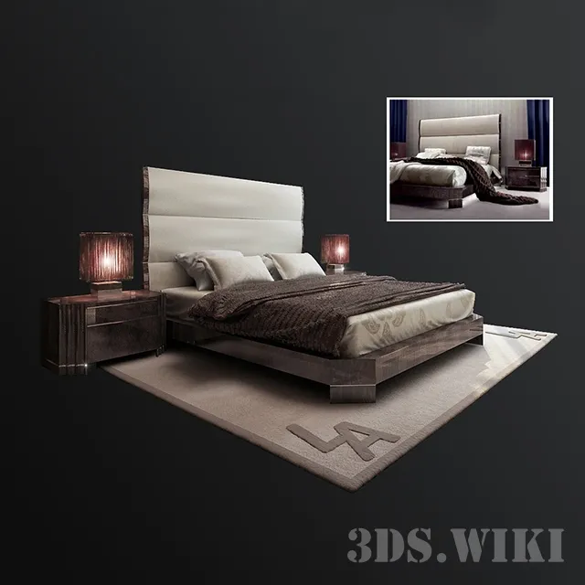 furniture - Bedroom Giorgio Collection 3D Model